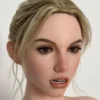 ZXE206_W1_ZX164G-123 Lana Premium Silikon Başlı SLE Gövdeli Gerçekçi Yetişkin Mankeni – Hareketli Çene, Sarışın